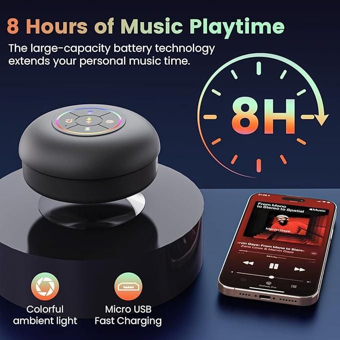 Suction technology Waterproof Bluetooth Speaker